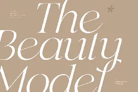 Lucky Beauty - Styled Classy Serif font