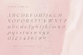 Lucky Beauty - Styled Classy Serif font