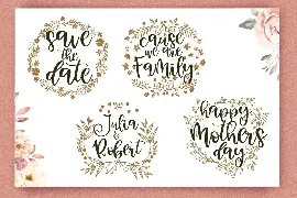 Holly Days font