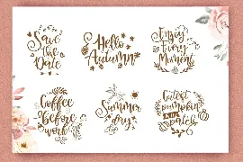 Holly Days font