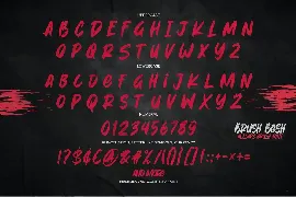 Brush Besh - AllCaps Brush Font