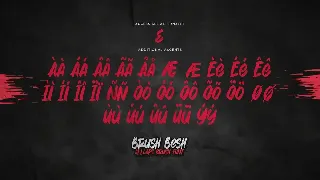 Brush Besh - AllCaps Brush Font