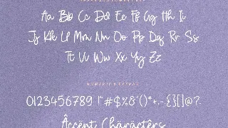 Birdhave Signature Font