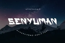 Full senyum font