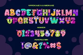 Monster Ground - SVG Color Font