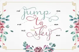 Shanela - Romantic Modern Script Font