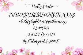 Pretty Smile font