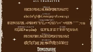 Domsquare | Classic Vintage Font