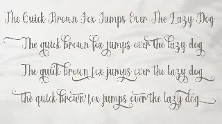 Paradise Script font