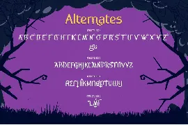 Noganas Halloween font