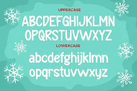 Frosty Fizz - Christmas Display Font