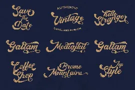 Macrosty - Bold Script Font