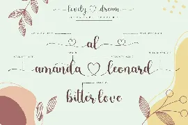 Lovely Dream-Beautiful Calligraphy Font