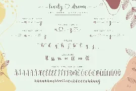 Lovely Dream-Beautiful Calligraphy Font