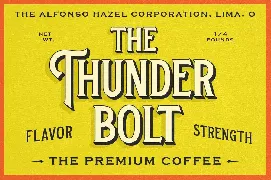 Native Roast font