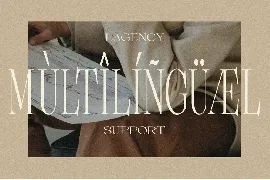 Lagency - Elegant Serif font