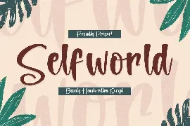 Selfworld Handwritten Font