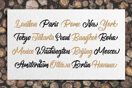 Brightsome - Script Font