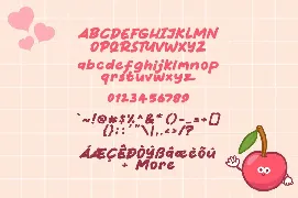 Cherry Days font