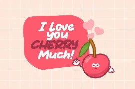 Cherry Days font