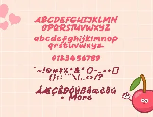 Cherry Days font