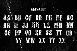 Salvators Metal Display Font