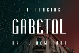 Gabetol Font