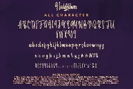 Hodgetown - Modern Script Font