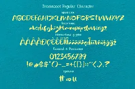 Bramscoot - Modern Display Comic font