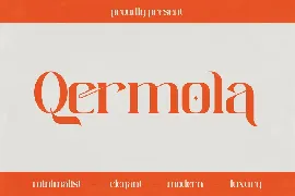 Qermola Modern Display Font