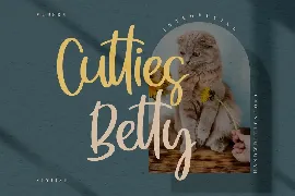 Cutties Betty font