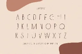 Kenzira - A Hand Drawn Art Deco Font