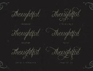 Graceful font