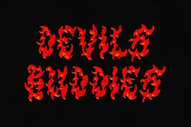 TF Voide Murdered Death Metal Font