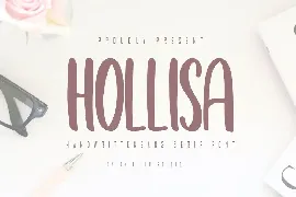 Hollisa - Handwritten Sans Serif Font