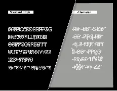 Banuk - Techno Font