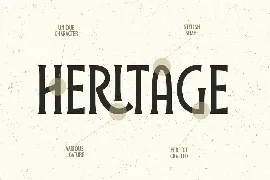 Stylish Serif - Ligature Retro Vintage Serif font