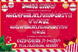 Rany Snow - Display Font