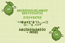 Lime Days font