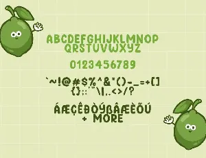 Lime Days font