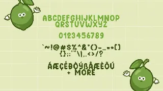 Lime Days font