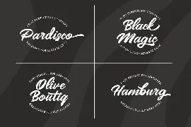 Mangotea - Script Font