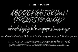 Russlock SVG Brush Font