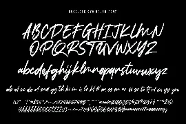 Russlock SVG Brush Font