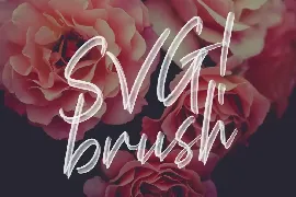 Russlock SVG Brush Font