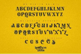 Lettown Hills font