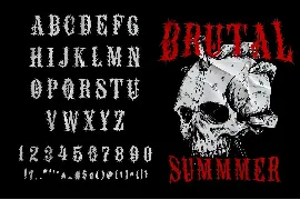 Rotogrim Metal Blackletter Display Font