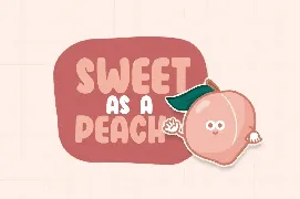 Peach Days font