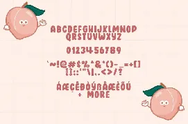 Peach Days font