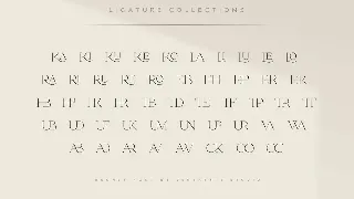 Bruney - Classy Ligature Font